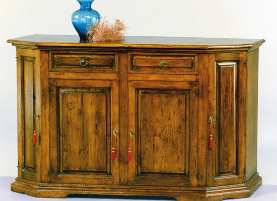 Credenza con angolo a 45